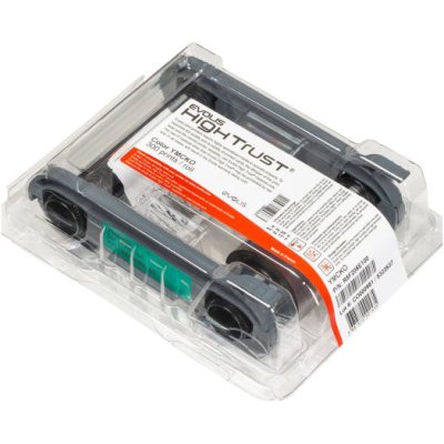 Evolis YMCKO Consumables Color Ribbon, Primacy 2 Compatible, 300 Prints, 1 Roll | R5F208M100 - Evolis | Gold Star Kuwait