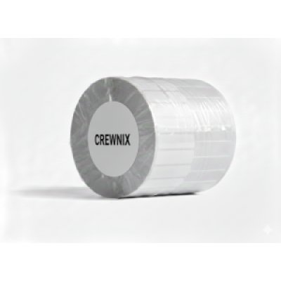 Jewellery Label 100mm x 16mm - White 25mm + 25mm + (48mm tail)