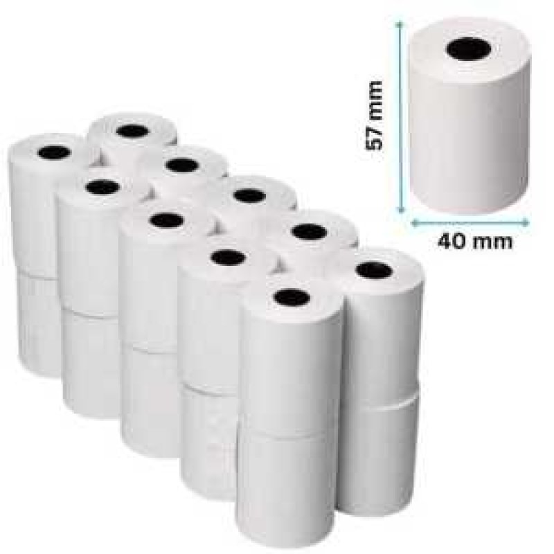 Knet (K Net) Receipt Rolls 57 X 40 mm - Premium Thermal Paper - Crewnix | Gold Star Kuwait - Gold Star Computer Kuwait
