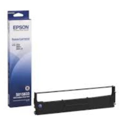 Genuine Epson S015633 Black Ribbon Cartridge for LQ-350 & LQ-300+II