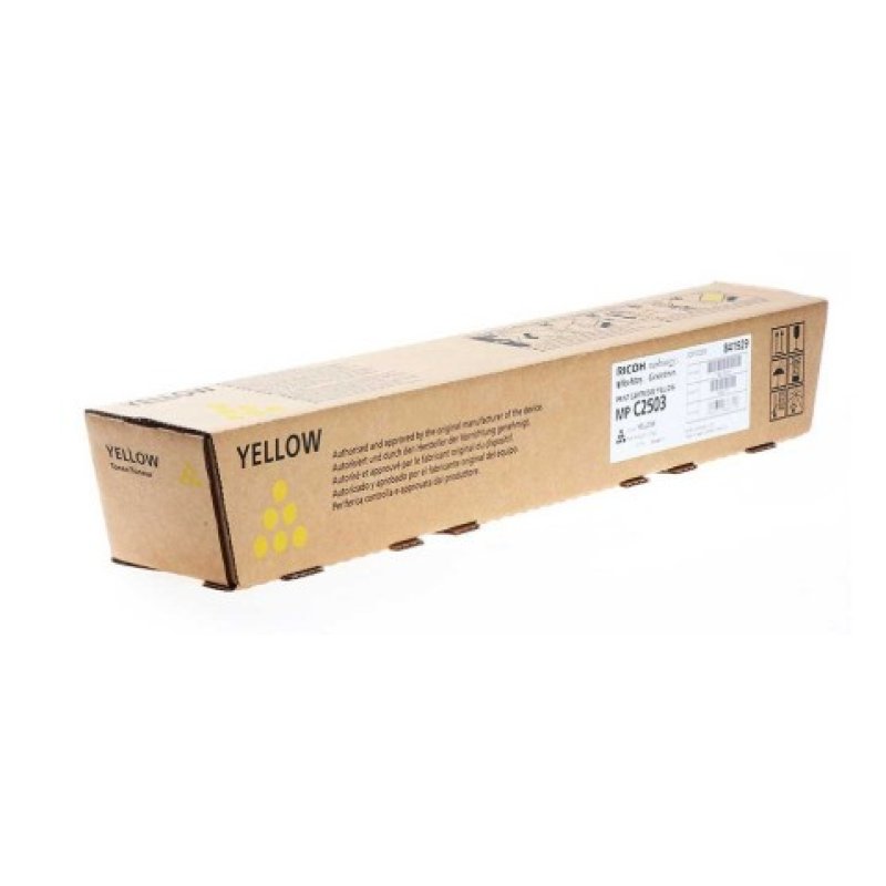 Ricoh MP C2503 Yellow Laser Toner Cartridge | Gold Star Kuwait - Gold Star Computer Kuwait