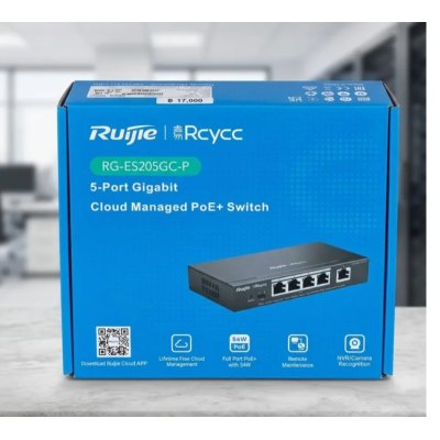 Ruijie Reyee RG-ES205GC-P 5-Port Gigabit Smart Managed PoE Switch