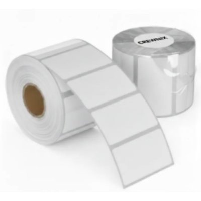 Matte Silver VOID PET Labels - 75mm x 50mm 1000/roll C-40