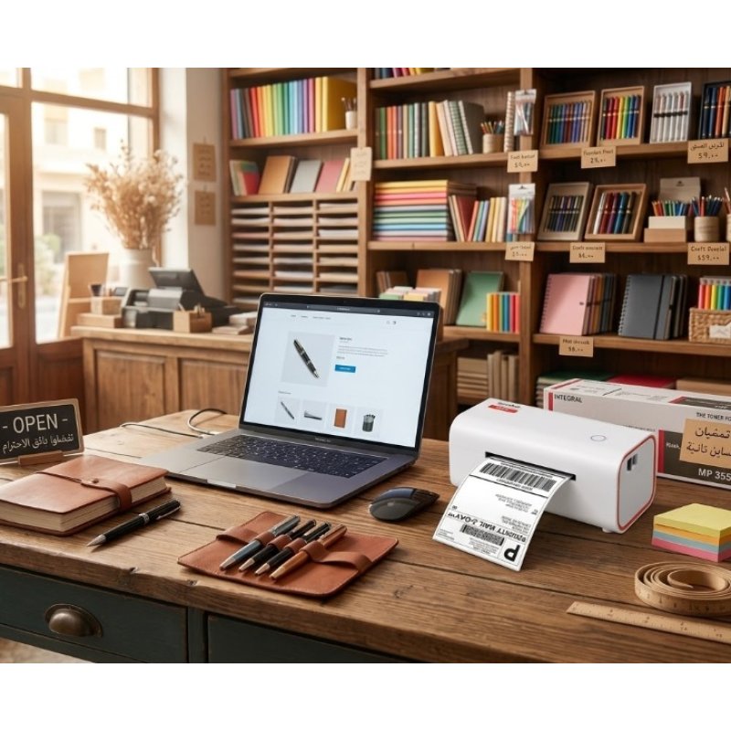 M4202 Thermal label printer-SoonMark - USB | Gold Star Kuwait - Gold Star Computer Kuwait