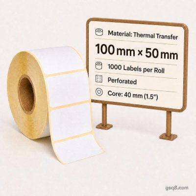 Thermal Transfer labels TT 100mm x 50mm