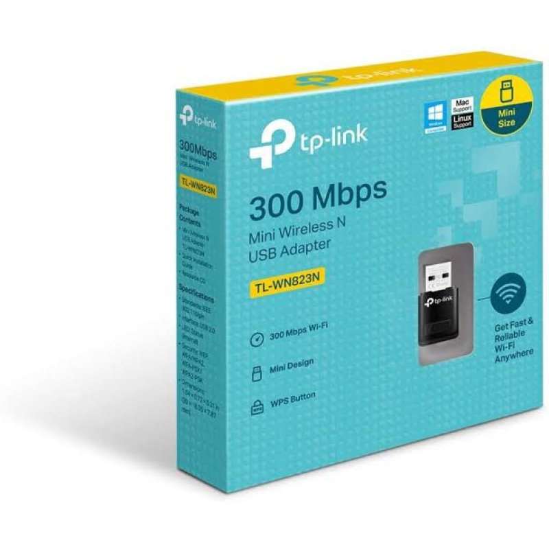 TL-WN823N 300Mbps Mini Wireless N USB Adapter | Gold Star Kuwait - Gold Star Computer Kuwait