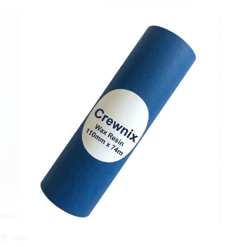 Wax Resin 110mm x 74m Blue Color | Gold Star Kuwait - Gold Star Computer Kuwait