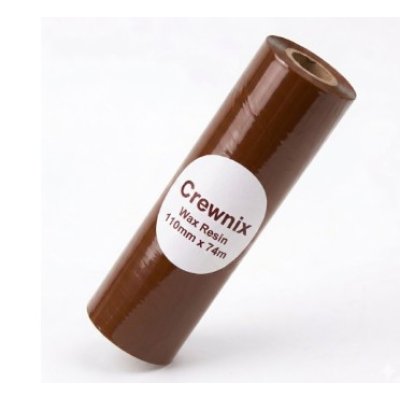 Wax Resin 110mm x 74m brown Color