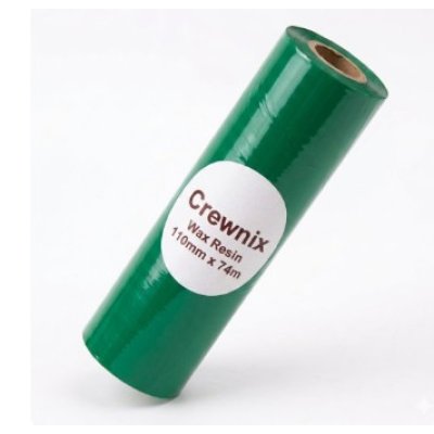 Wax Resin 110mm x 74m Green Color