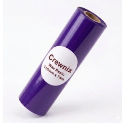 Wax Resin 110mm x 74m Purple Color