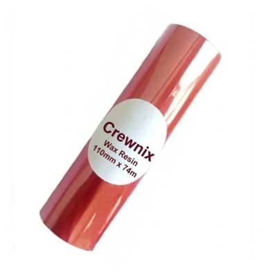 Wax Resin 110mm x 74m Red Color