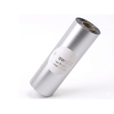 Wax Resin 110mm x 74m silver Color