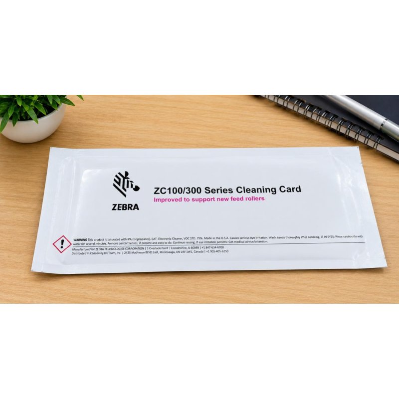 ZC100 /300   Cleaning Card Compatible | Gold Star Kuwait - Gold Star Computer Kuwait