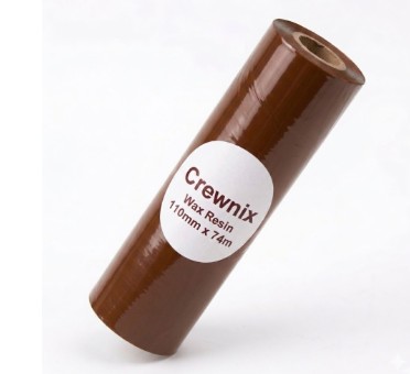 Wax Resin 110mm x 74m brown Color