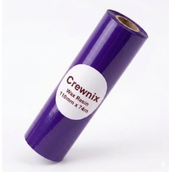 Wax Resin 110mm x 74m Purple Color