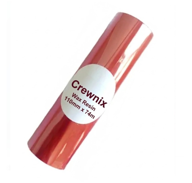 Wax Resin 110mm x 74m Red Color