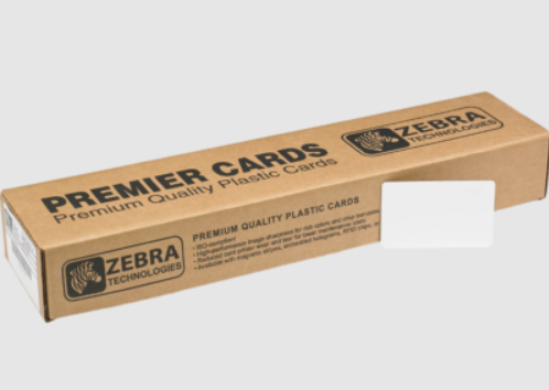 Zebra Cards Premier PVC Cards 500/box