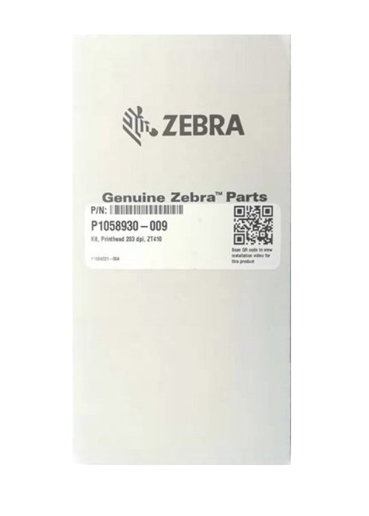 Zebra Genuine (Original) Print Head ZT410/ZT411 203dpi - Part No: P1058930-009